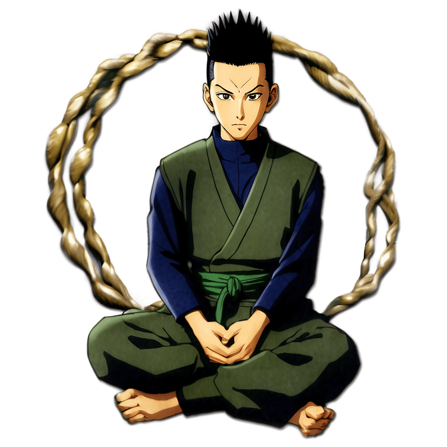 Shikamaru's Perfect IQ Pose PNG fvw