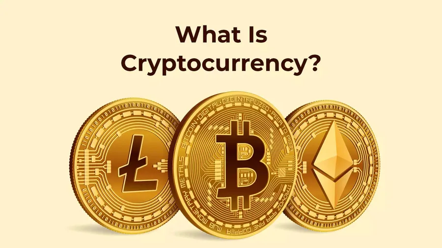 Cryptocurrency background