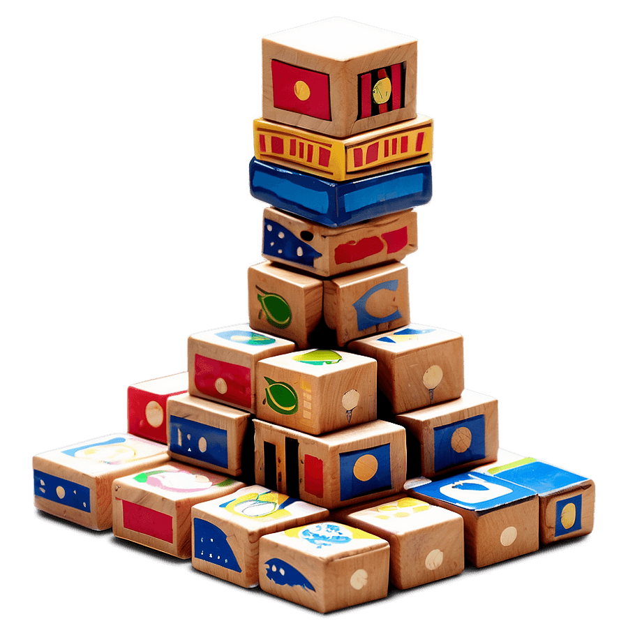 Educational Blocks PNG 75