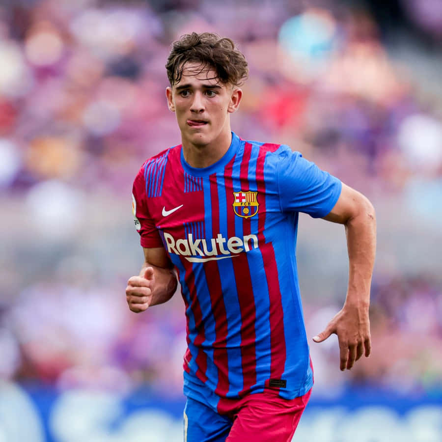 FC Barcelona Spieler in Aktion