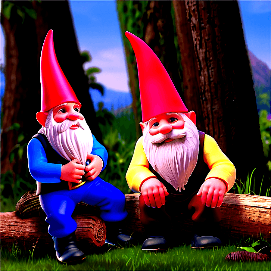 Gnome Family Gathering PNG 05252024