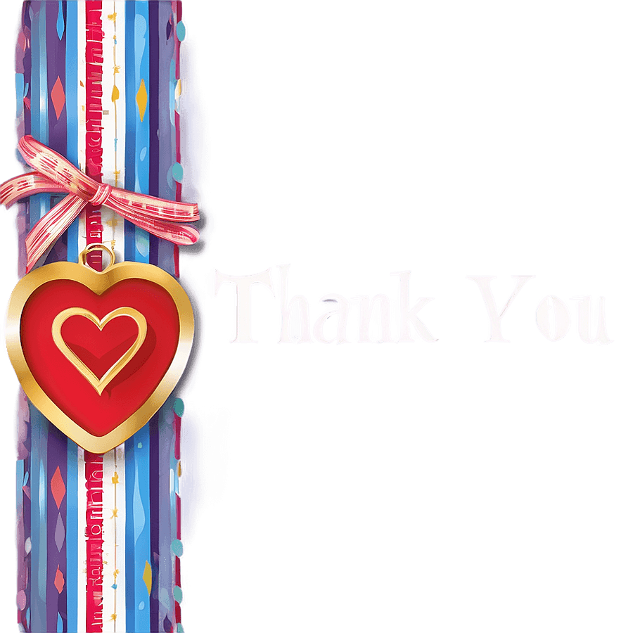 Personalized Thank You Card PNG yej74