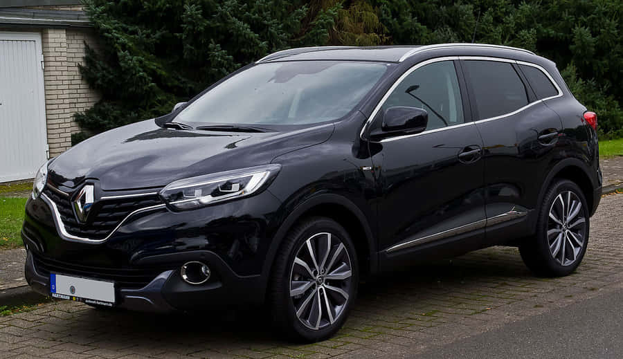 Renault Kadjar Preto Estacionado