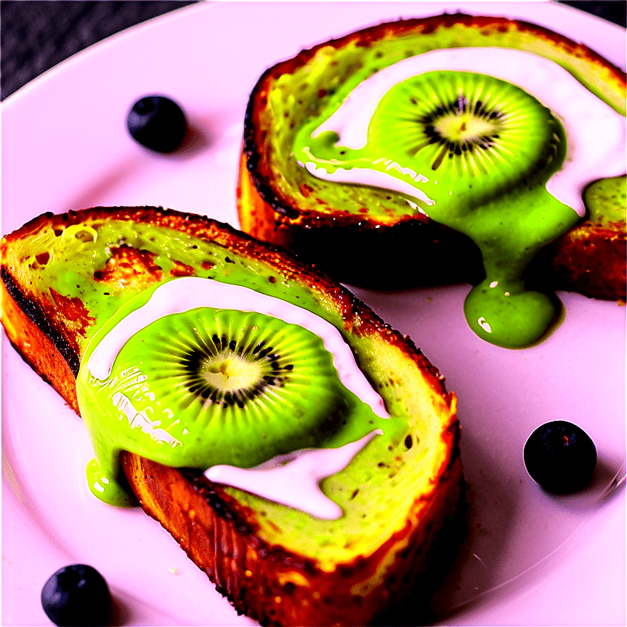 Matcha Infused French Toast PNG 06112024