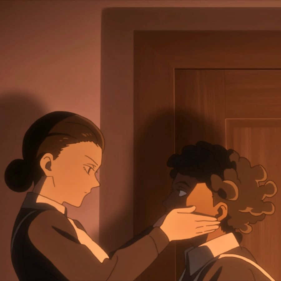 ThePromised Neverland Krone 900 x 900 tapet