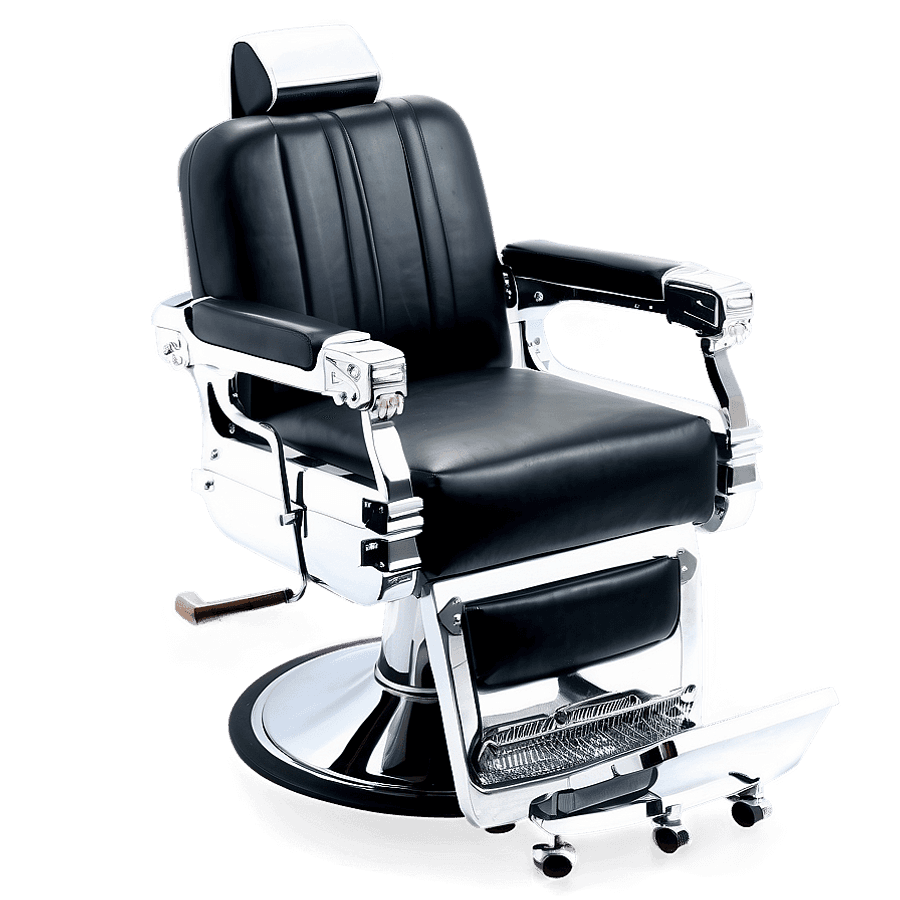 Space-Saving Barber Chair PNG qrb15