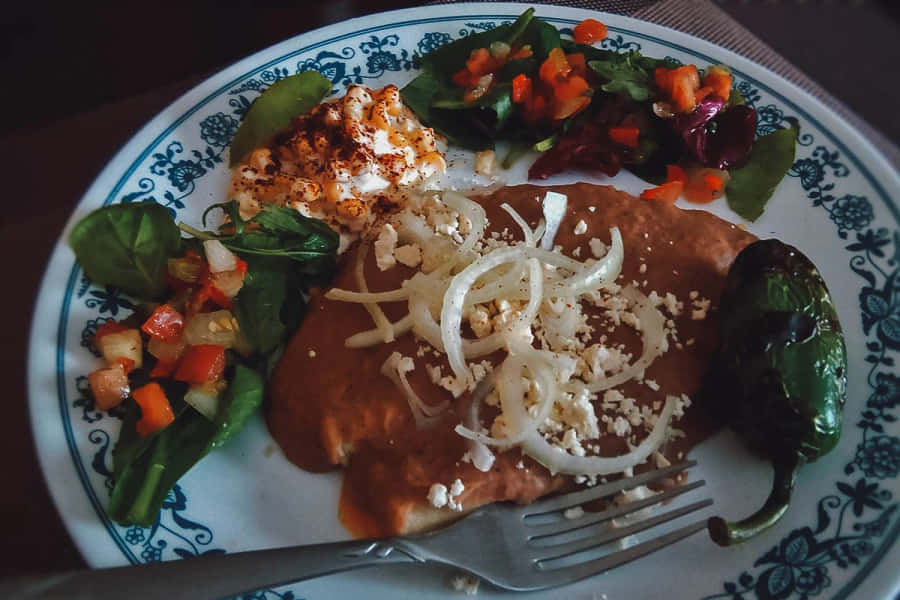 Lækre mexicanske fødevare Wallpaper