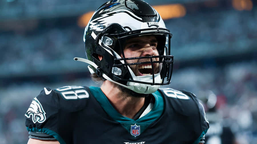 Eagles Spieler Feiern Auf Dem Feld