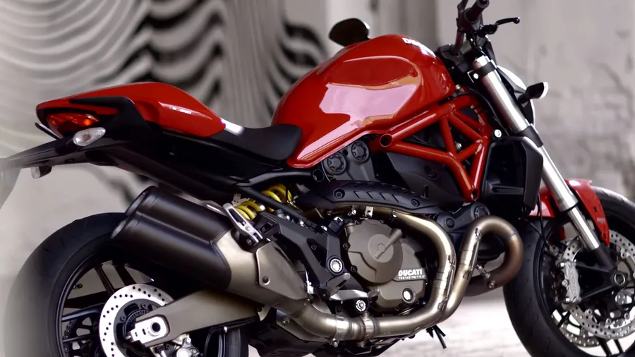 Ducati Monster 1200 rear wallpaper
