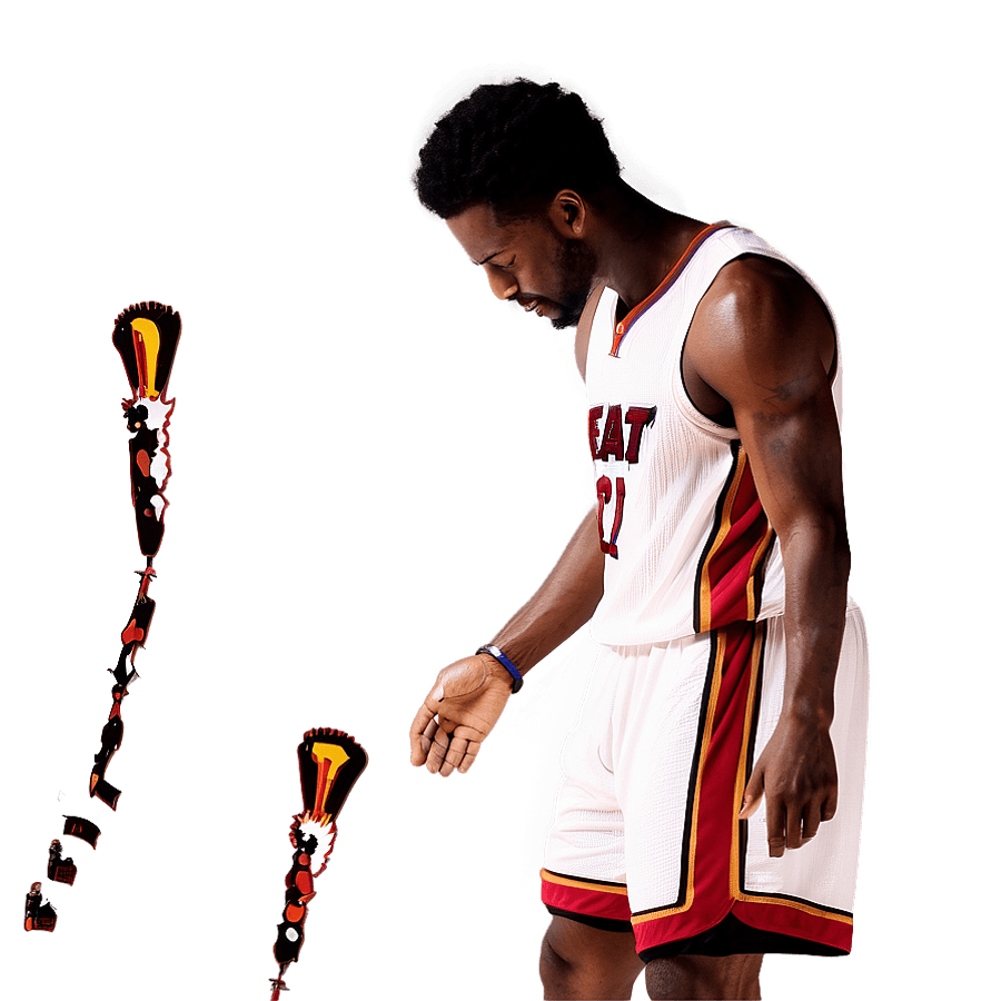 Miami Heat 3-Point Celebration PNG rfd