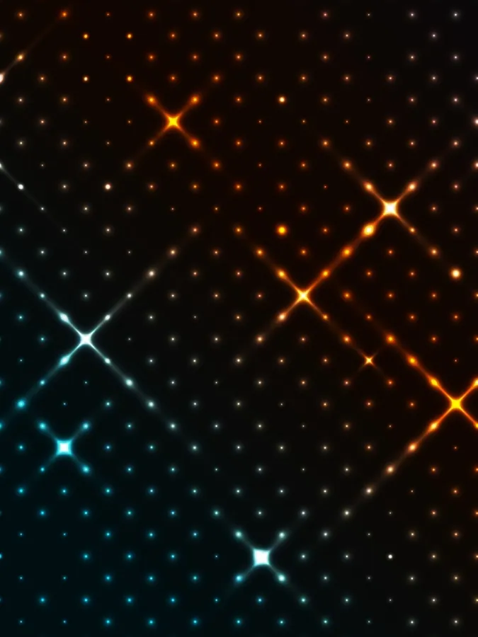 Abstract Light Dot Pattern