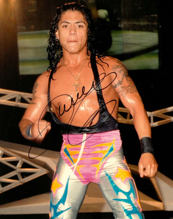 Juventud Guerrera Bryting Stilling Autografert