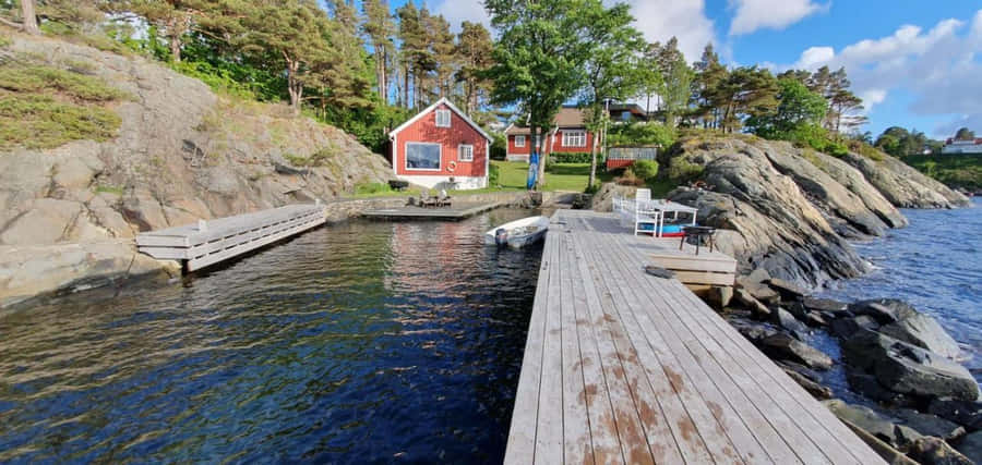 Kristiansand Küstenidylle Norwegen