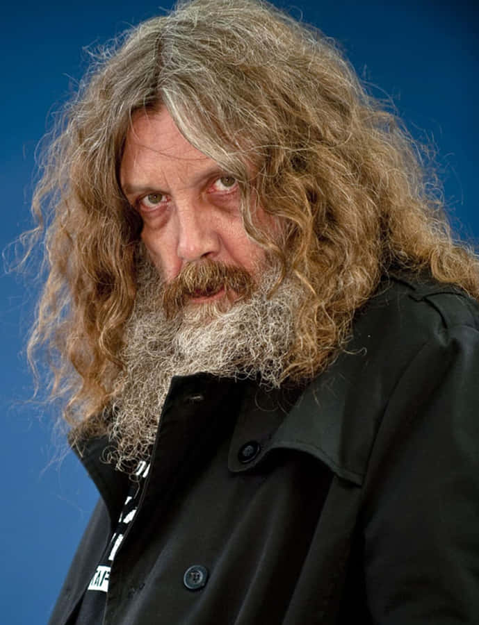 AlanMoore, acclamato scrittore di fumetti e romanzi a fumetti
