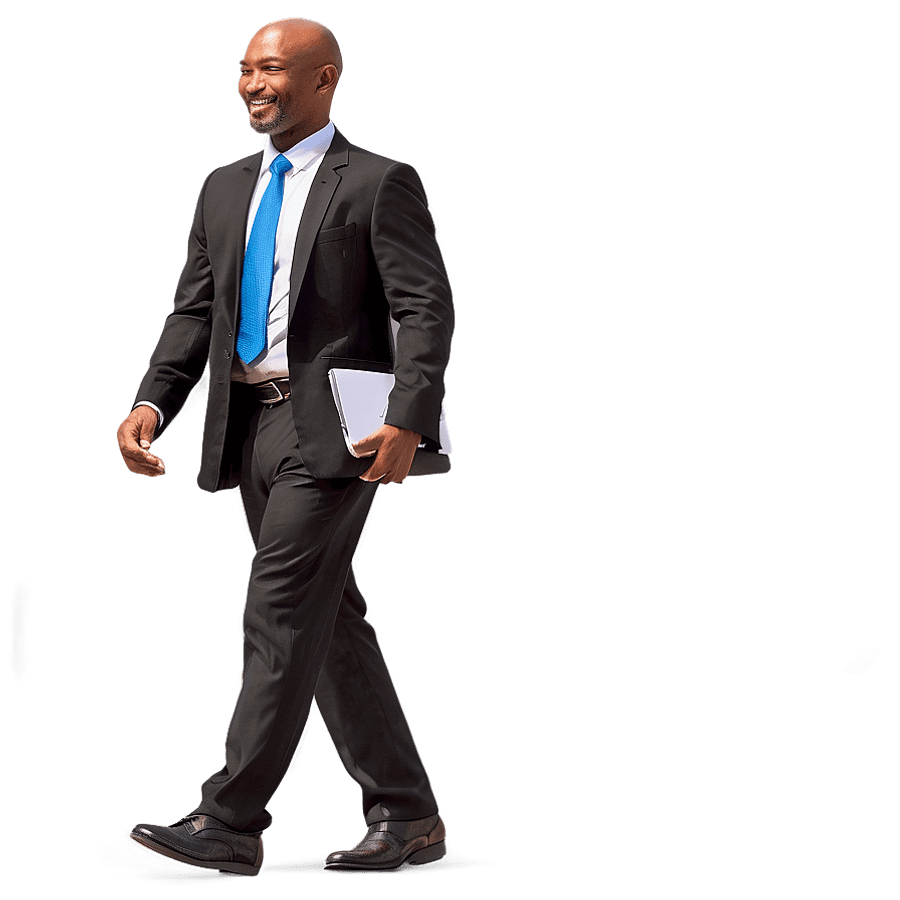 Businessman Walking PNG 42