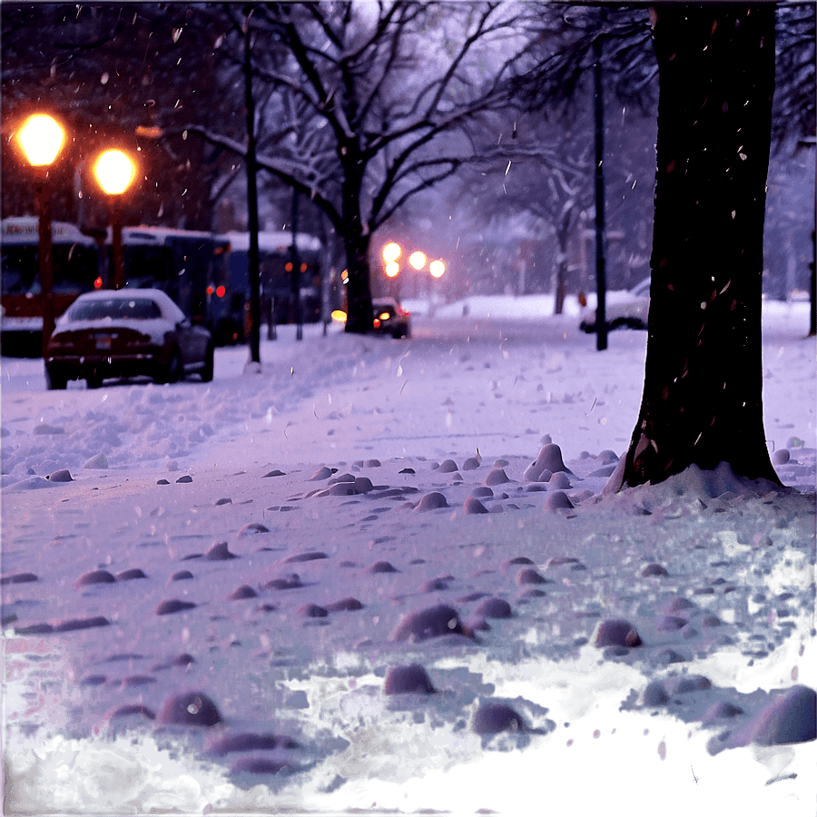 Snowfall in the City PNG 59