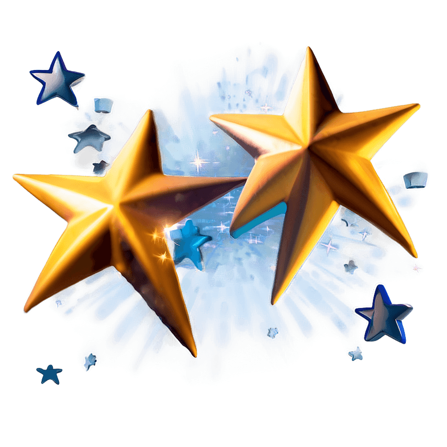 Estrellas y Corazones PNG 48