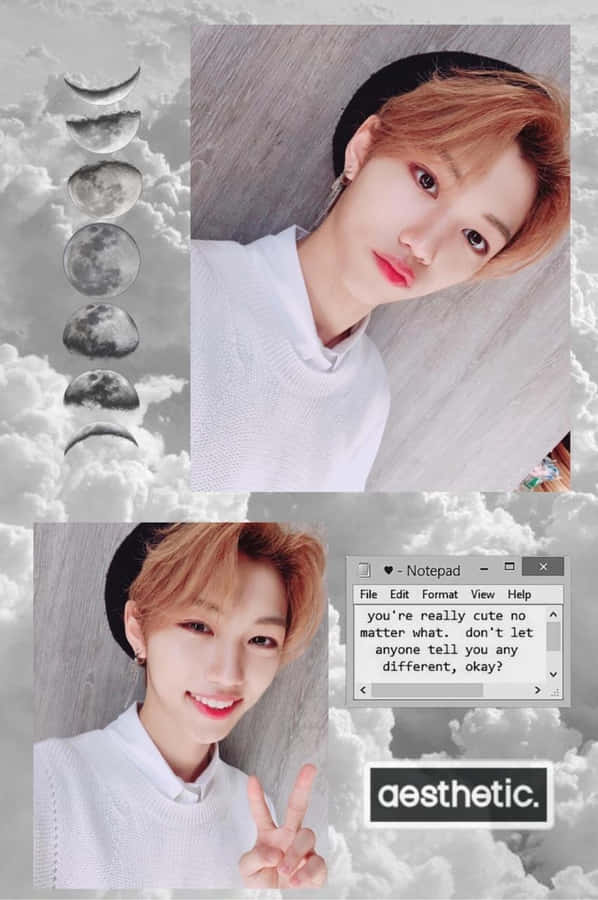 Stray Kids Mondschein Lächeln Ästhetik