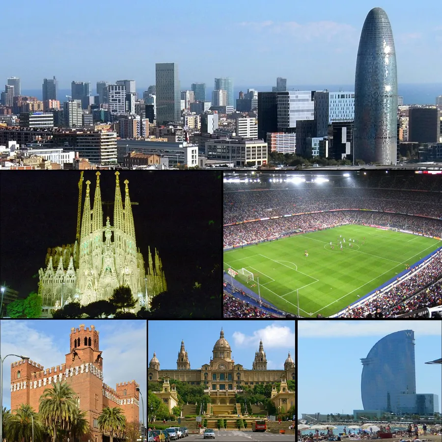 Barcelona background