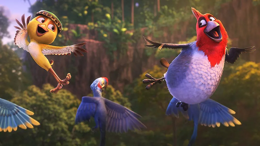 Rio 2 Characters Dancing