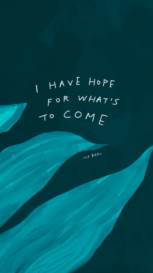 Turquoise Affirmation