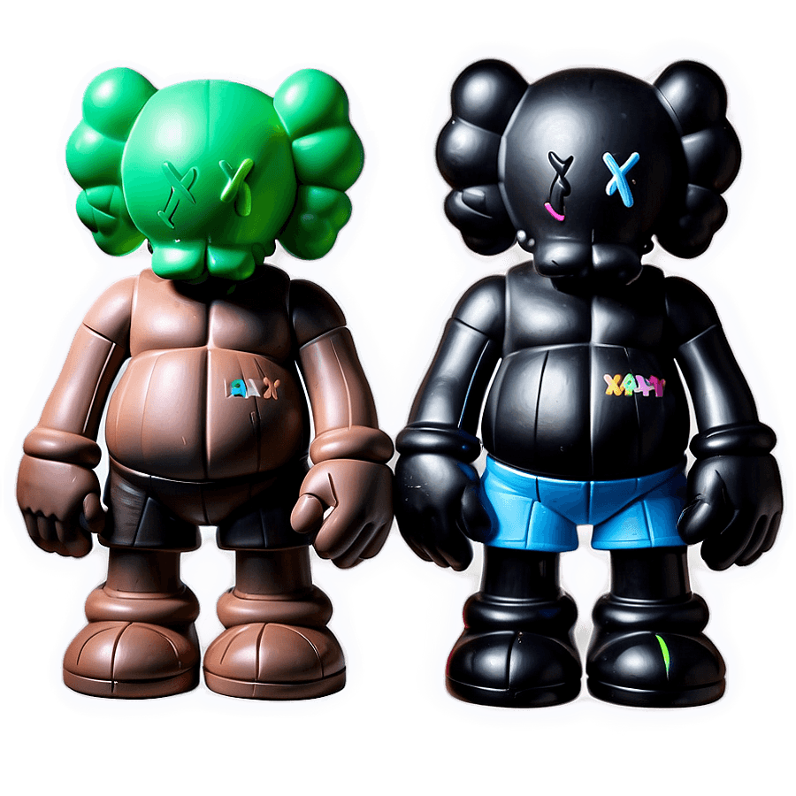 Kaws Urban Toys Collection PNG jrv