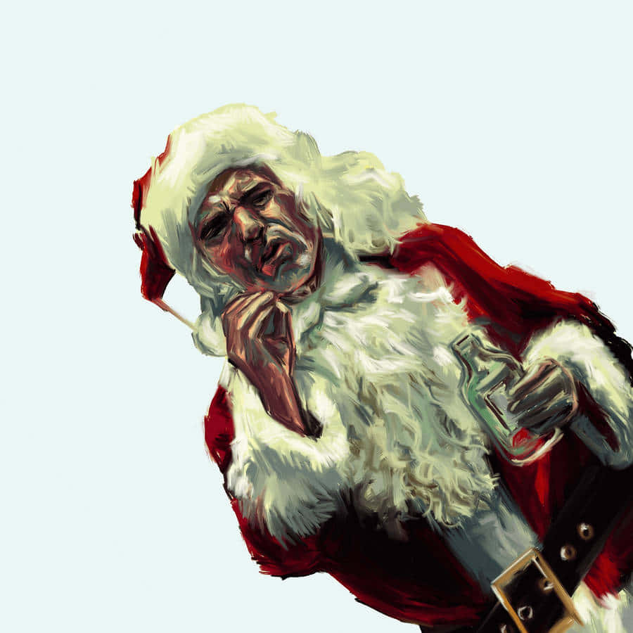 Santa Kontemplatif dengan Botol