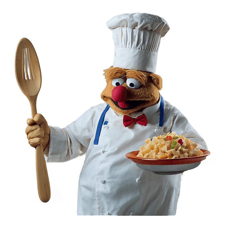 Swedish Chef with Food PNG hnc57