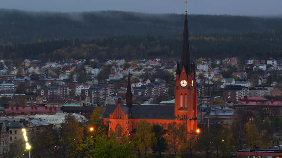 Paisagem Majestosa de Sundsvall