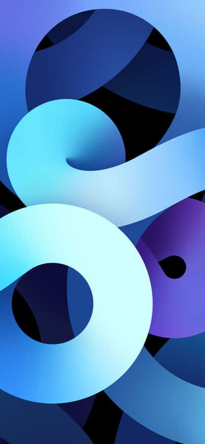 Sfondo Astratto Blu per iPhone