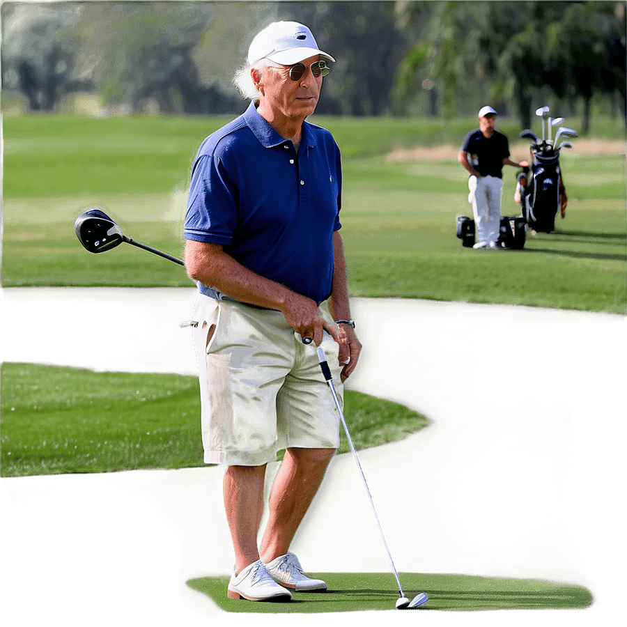 Larry David Golfing PNG ehx