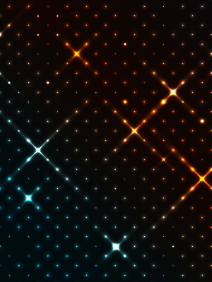 Abstract Light Dot Pattern