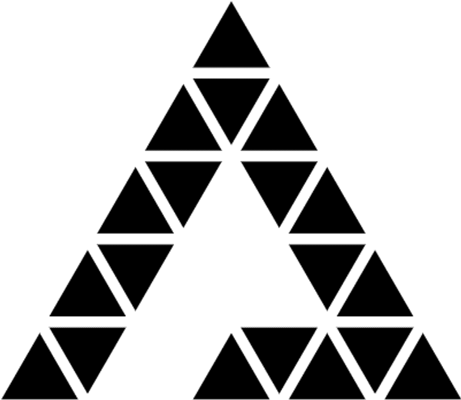 Abstract Triangle Pattern
