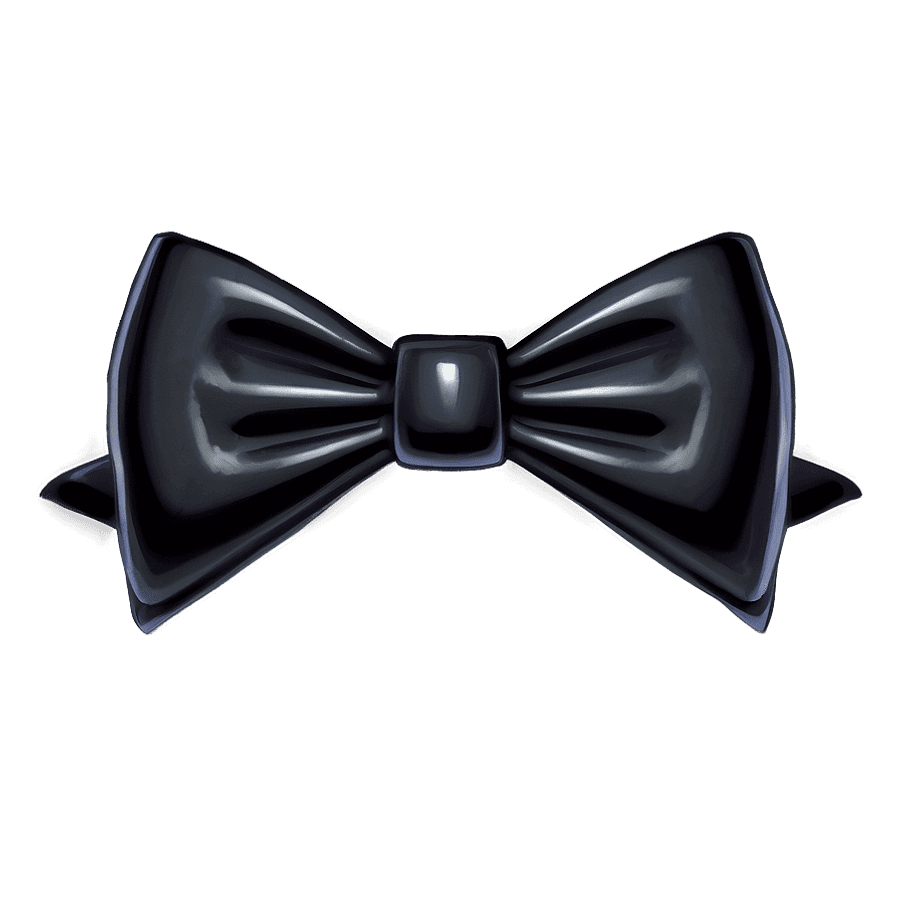 Black Bow PNG jtn
