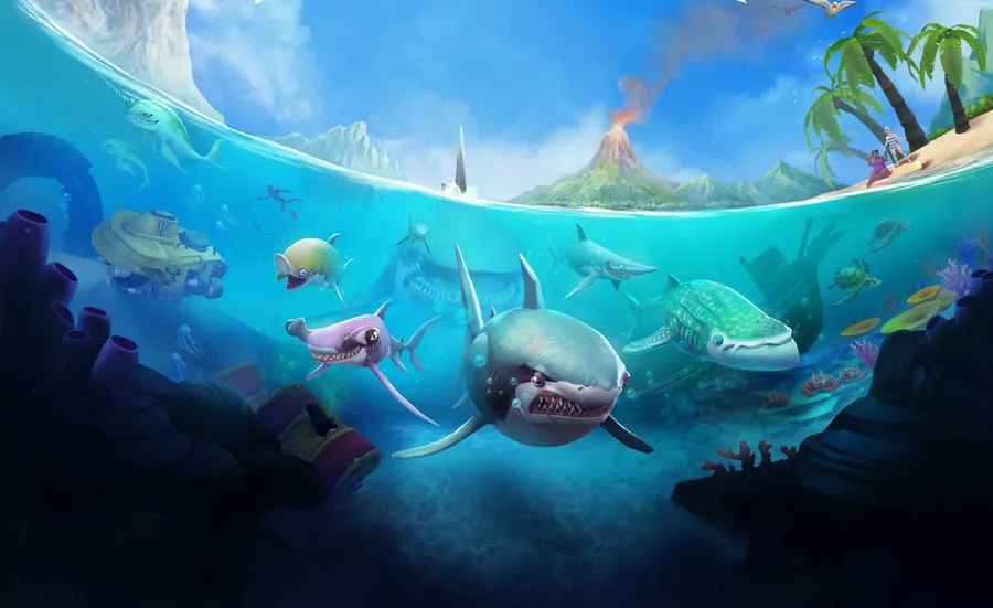 Shark Background