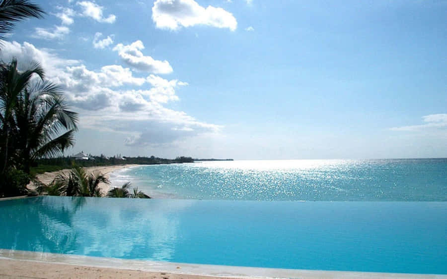 BahamasStrand 1920 x 1200 Hintergrundbild.