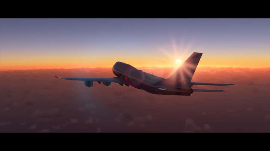 Svæv gennem himlen med Microsoft Flight Simulator 2020.