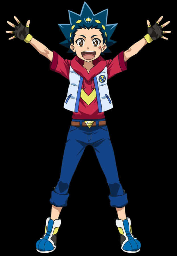 Valt Aoi Beyblade Charakterpose