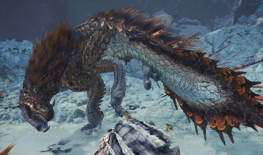 2440x1440Monster Hunter World brauner Hintergrund