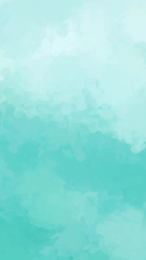 Sfondo Acquerello Pastello Teal