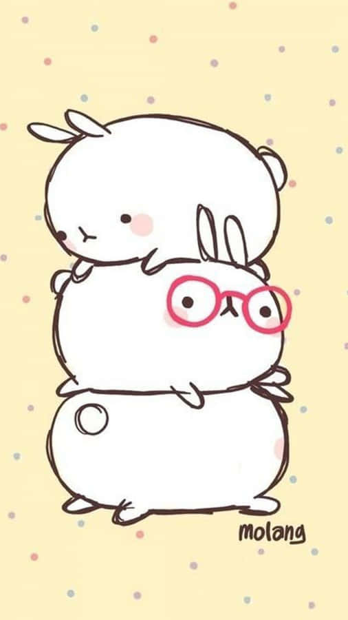 Kawaiitegneserie 1080 x 1920 tapet