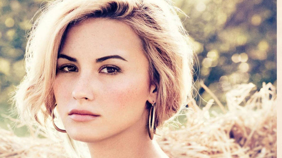 Download Aesthetic Photography Of Demi Lovato Wallpaper | Wallpapers.com