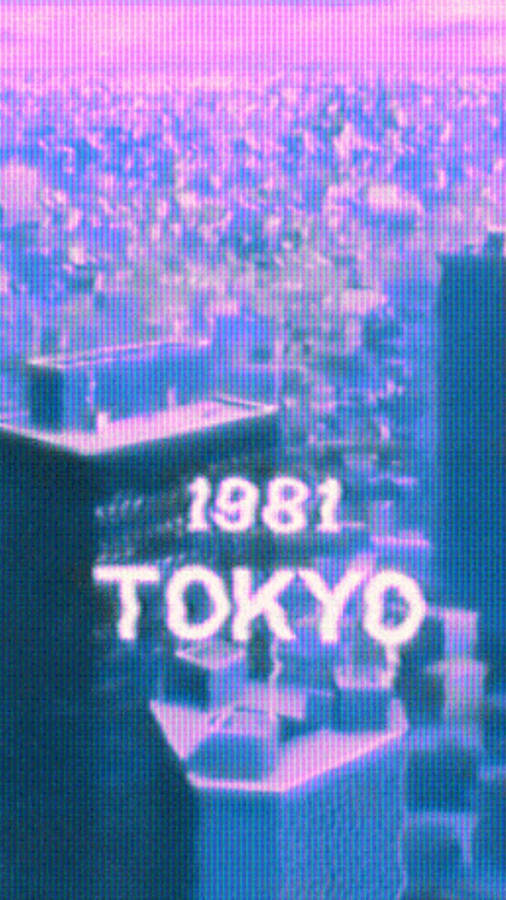 Download Aesthetic Pink Iphone 1981 Tokyo Wallpaper | Wallpapers.com