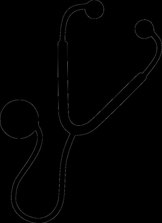 Stethoscope - Stethoscope Images Png Black, Transparent Png