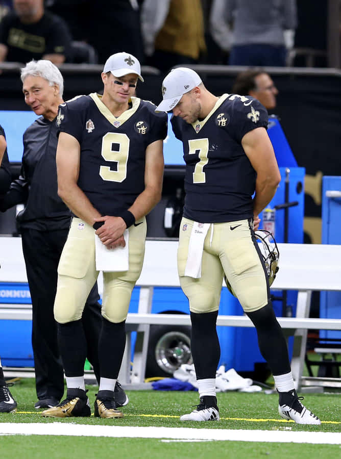 Momento de Reserva dos Quarterbacks dos Saints