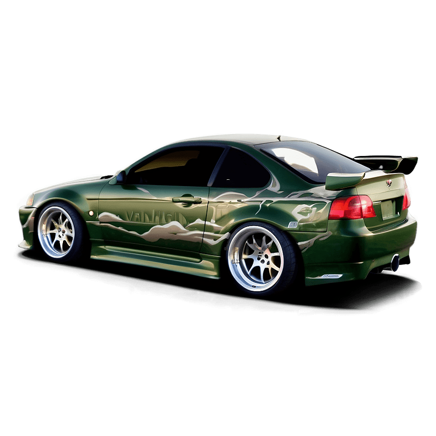 Drift Car in the Wild PNG 24
