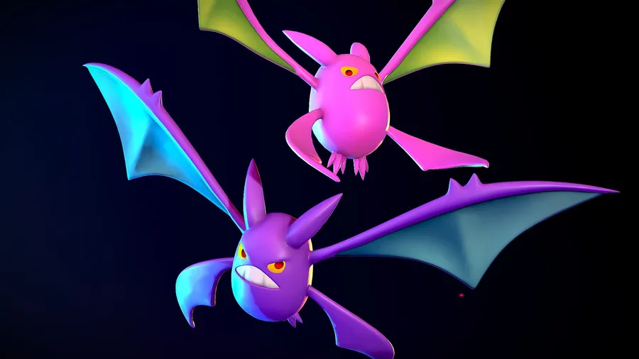 Crobat 3D Models