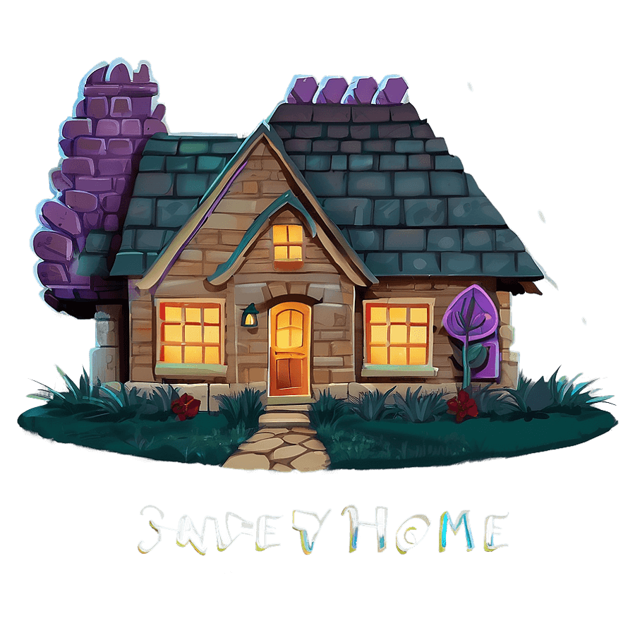 Animated Home Sweet Home Image PNG 06232024