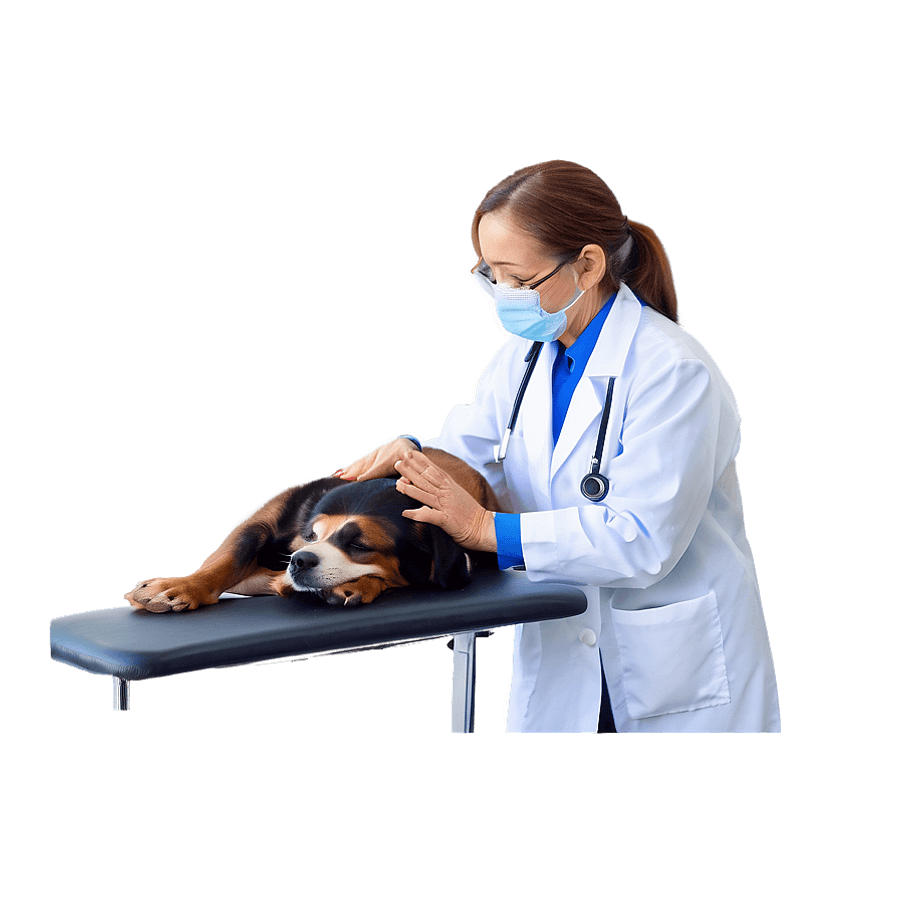 Vet Giving Vaccine PNG tfe15