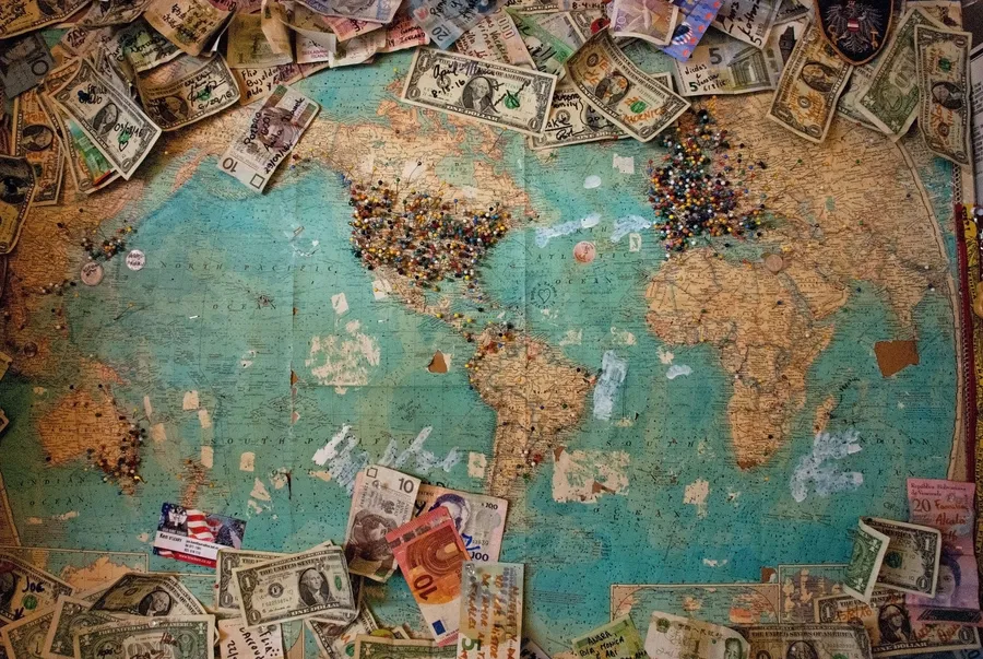 World Map Aesthetic